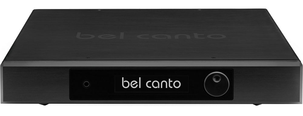 Bel Canto E1X DS1 — vista frontale